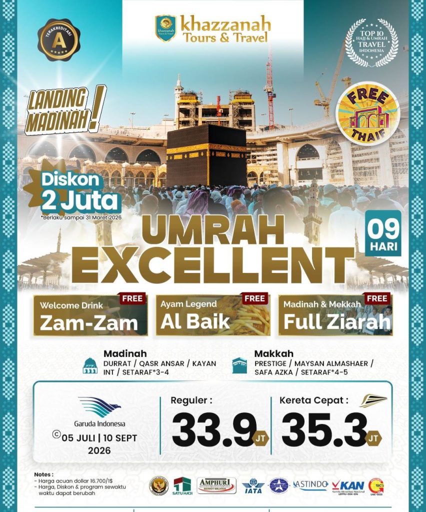 khazzanah travel umrah murah