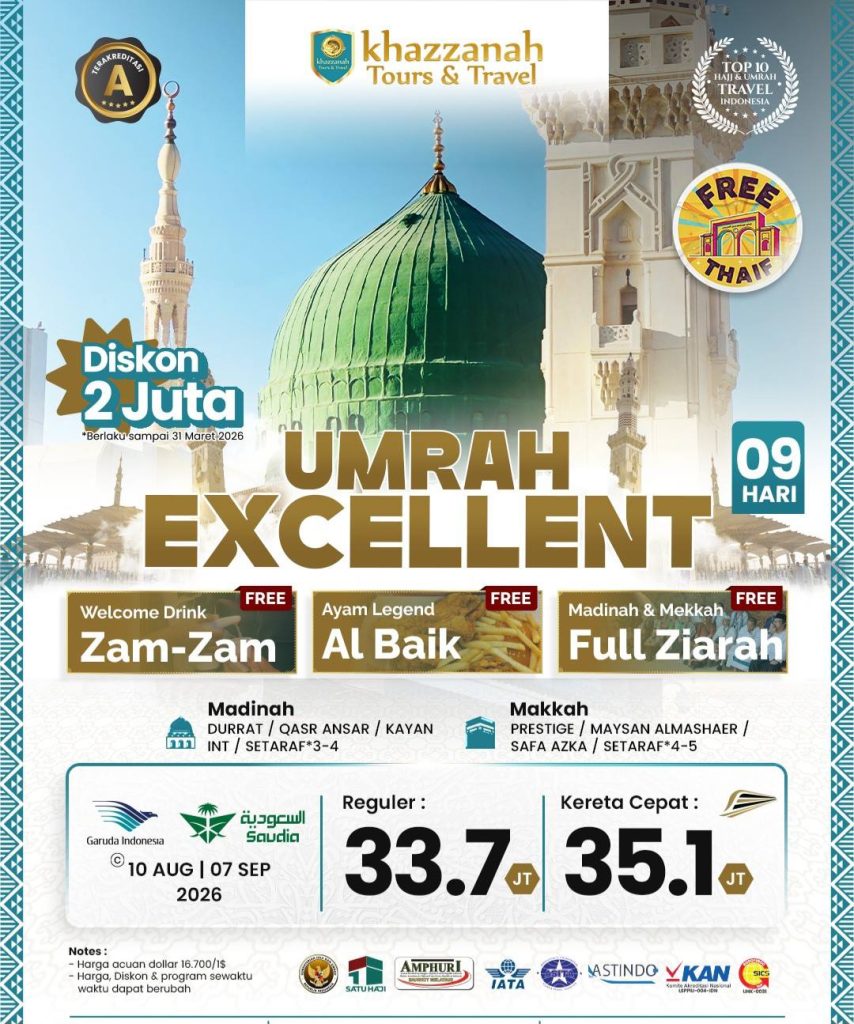 Umrah Agustus 2026