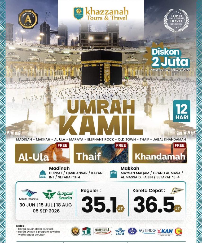 khazzanah travel umrah murah