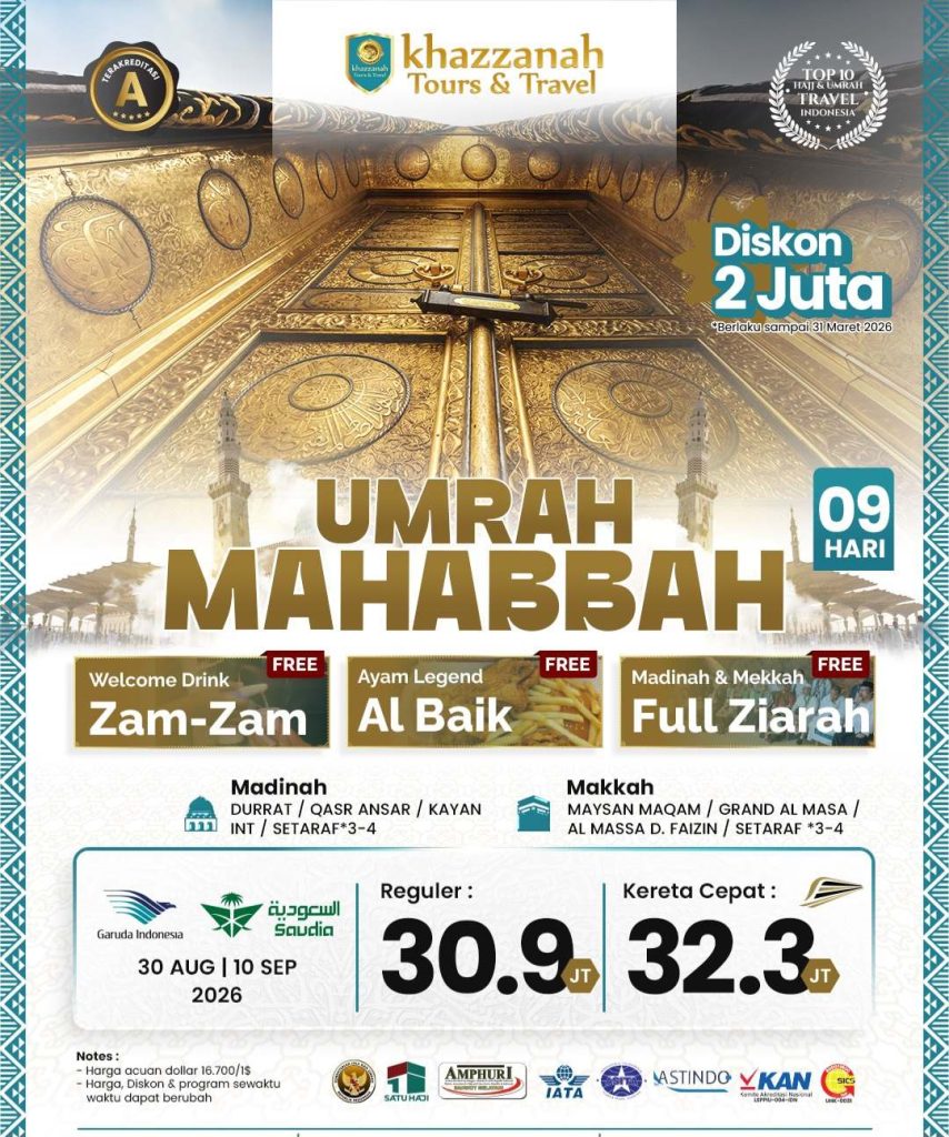 khazzanah travel umrah murah