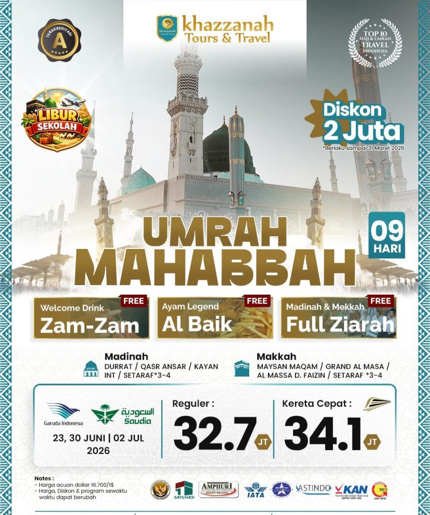 umrah juni 2026