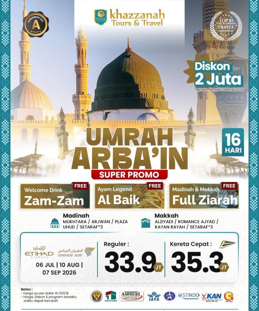 khazzanah travel umrah murah